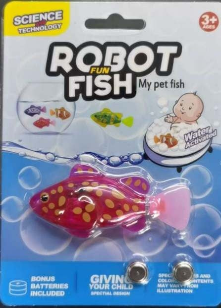 LED Robot Fish Toy