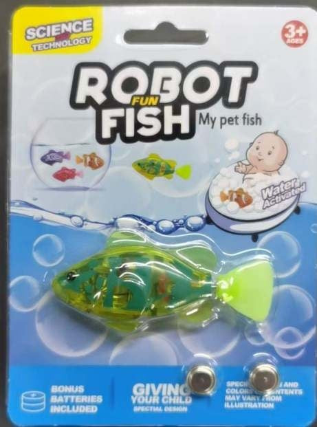 LED Robot Fish Toy