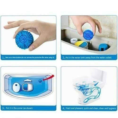 ✨Toilet Cleaning Tablet-Toilet Deodorizer Bathroom Cleaner Tablet 😍