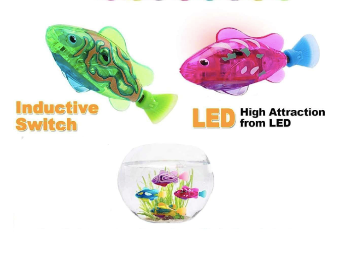 LED Robot Fish Toy